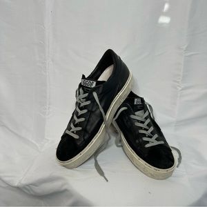 Golden Goose High Star black sneakers
